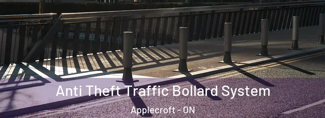  Anti Theft Traffic Bollard System Applecroft - ON