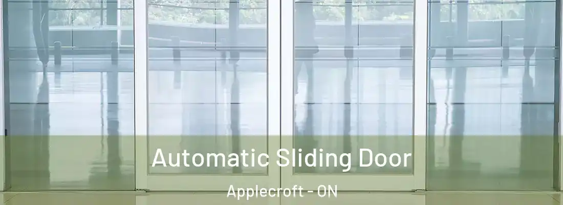  Automatic Sliding Door Applecroft - ON