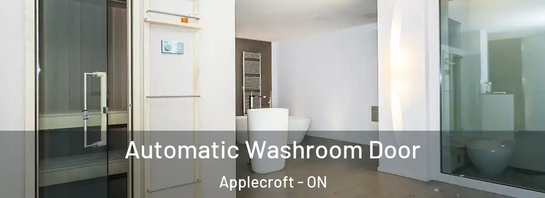  Automatic Washroom Door Applecroft - ON