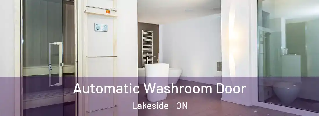  Automatic Washroom Door Lakeside - ON