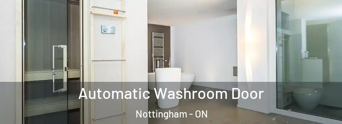  Automatic Washroom Door Nottingham - ON