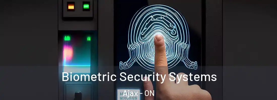  Biometric Security Systems Ajax - ON