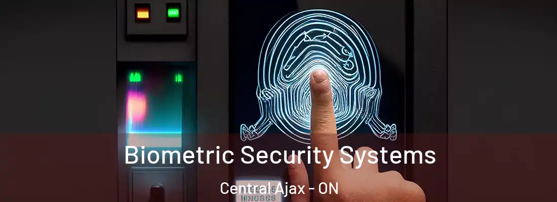  Biometric Security Systems Central Ajax - ON