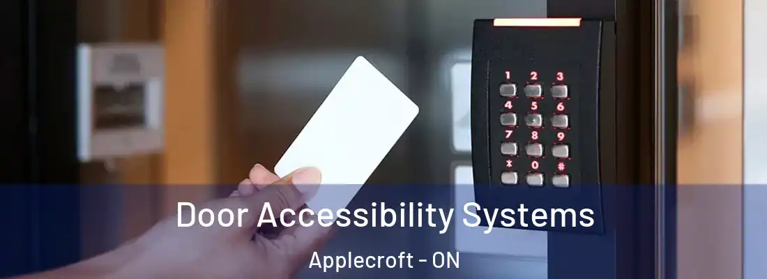  Door Accessibility Systems Applecroft - ON