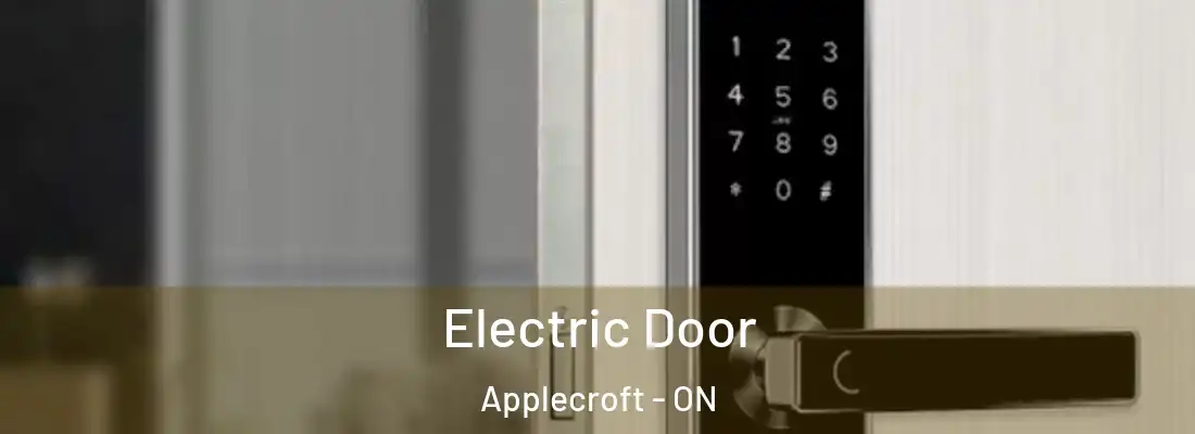 Electric Door Applecroft - ON