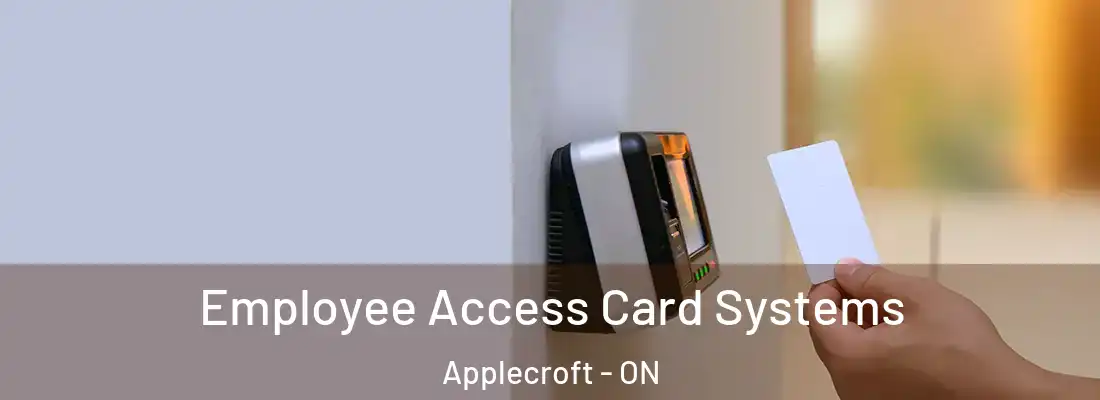  Employee Access Card Systems Applecroft - ON