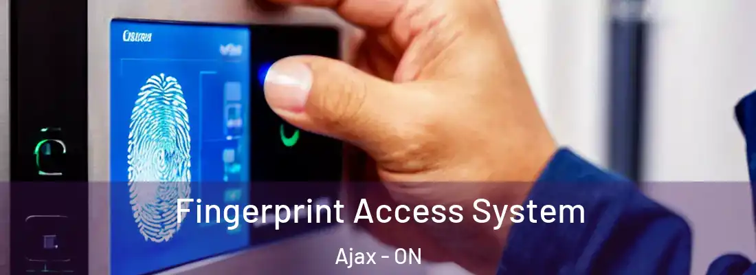  Fingerprint Access System Ajax - ON