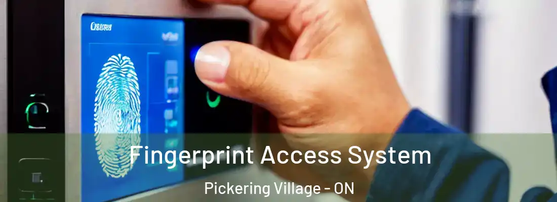  Fingerprint Access System Pickering Village - ON