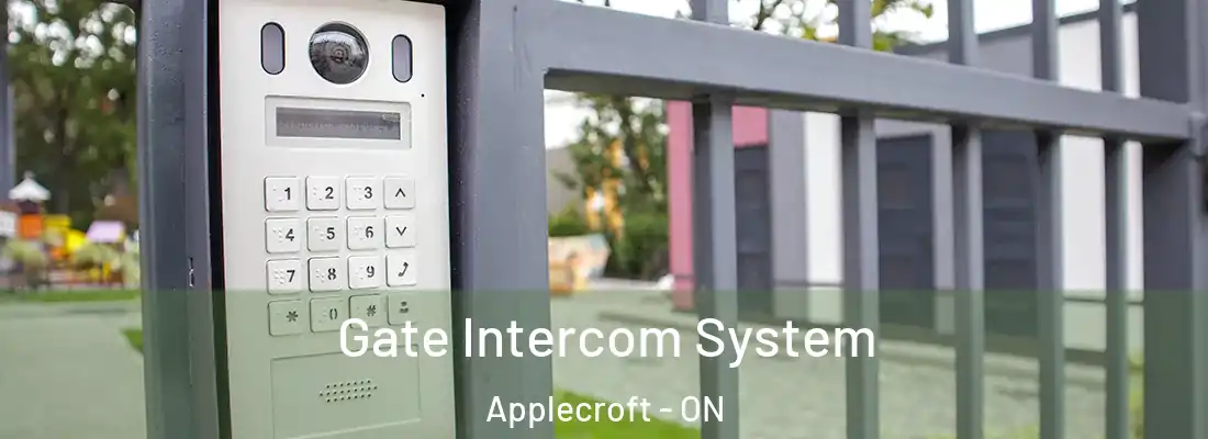  Gate Intercom System Applecroft - ON