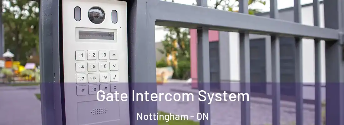  Gate Intercom System Nottingham - ON