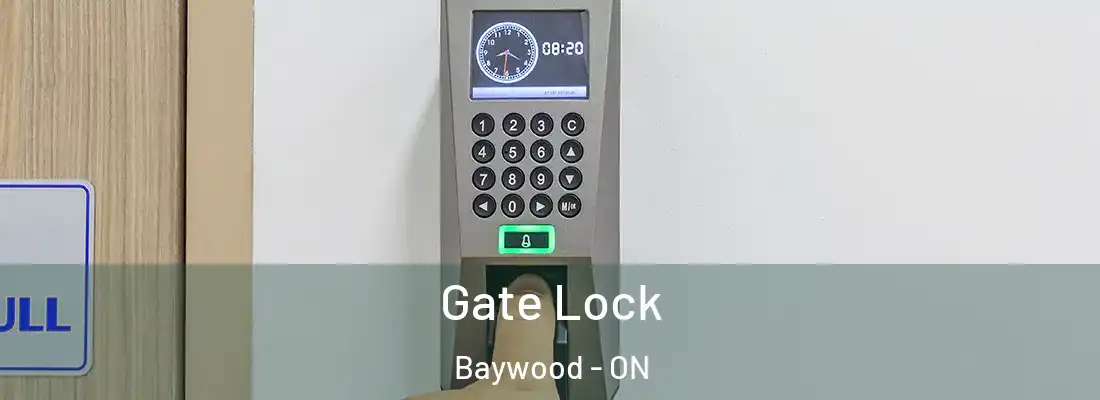  Gate Lock Baywood - ON
