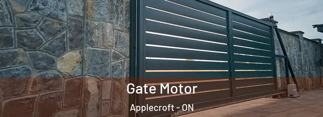  Gate Motor Applecroft - ON