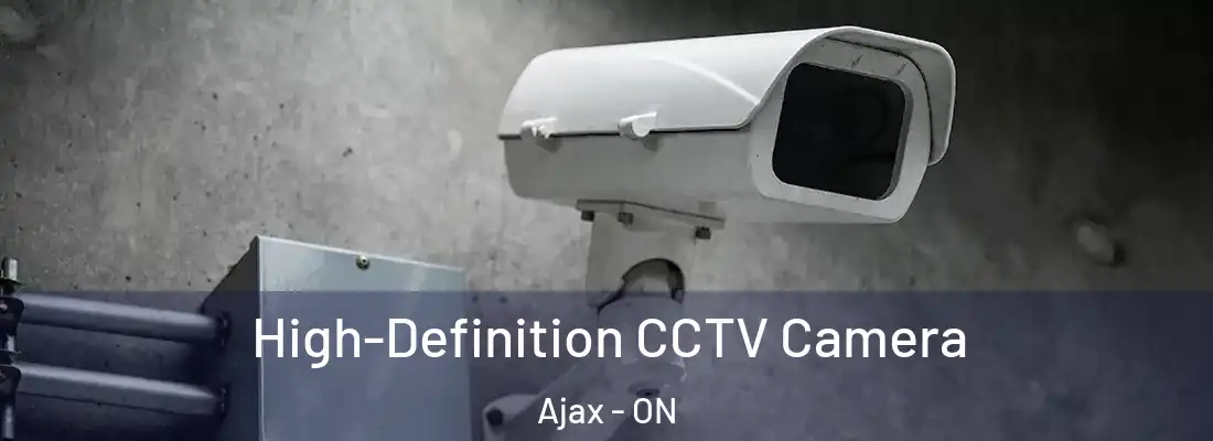  High-Definition CCTV Camera Ajax - ON