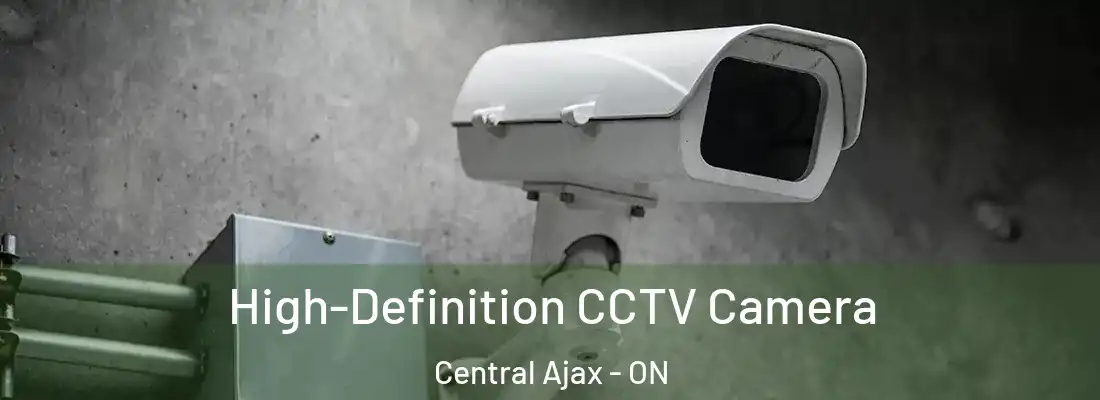  High-Definition CCTV Camera Central Ajax - ON