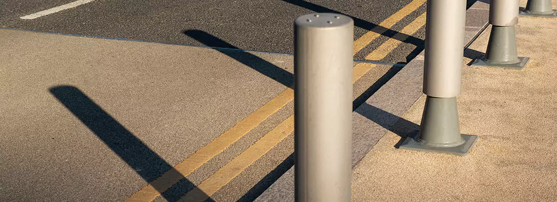 Custom Retractable Barrier Column Installations in Lake Vista, ON