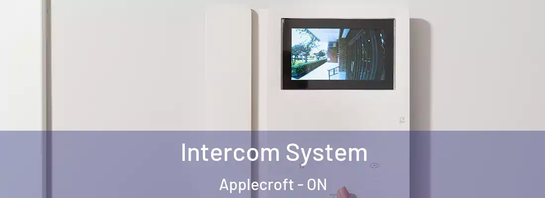  Intercom System Applecroft - ON