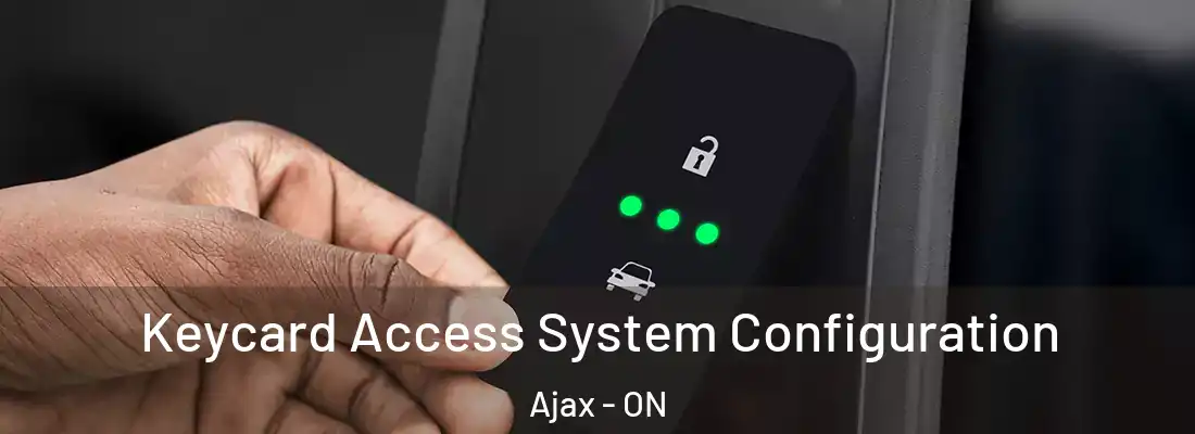  Keycard Access System Configuration Ajax - ON