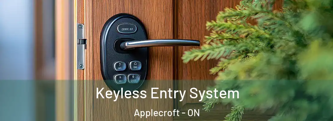  Keyless Entry System Applecroft - ON