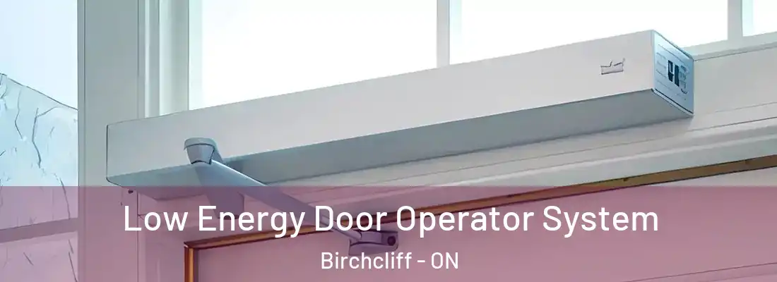  Low Energy Door Operator System Birchcliff - ON