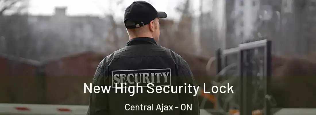  New High Security Lock Central Ajax - ON