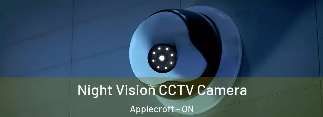  Night Vision CCTV Camera Applecroft - ON