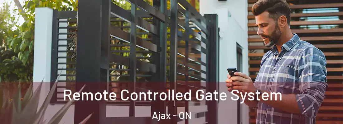  Remote Controlled Gate System Ajax - ON