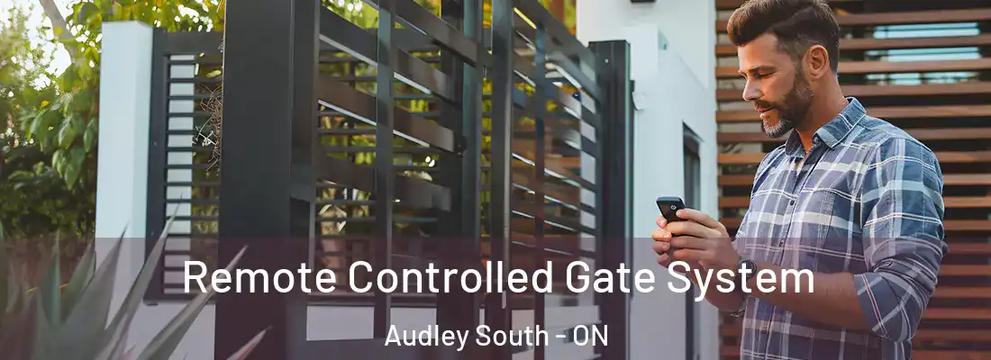  Remote Controlled Gate System Audley South - ON