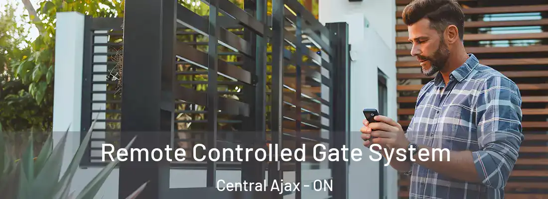  Remote Controlled Gate System Central Ajax - ON