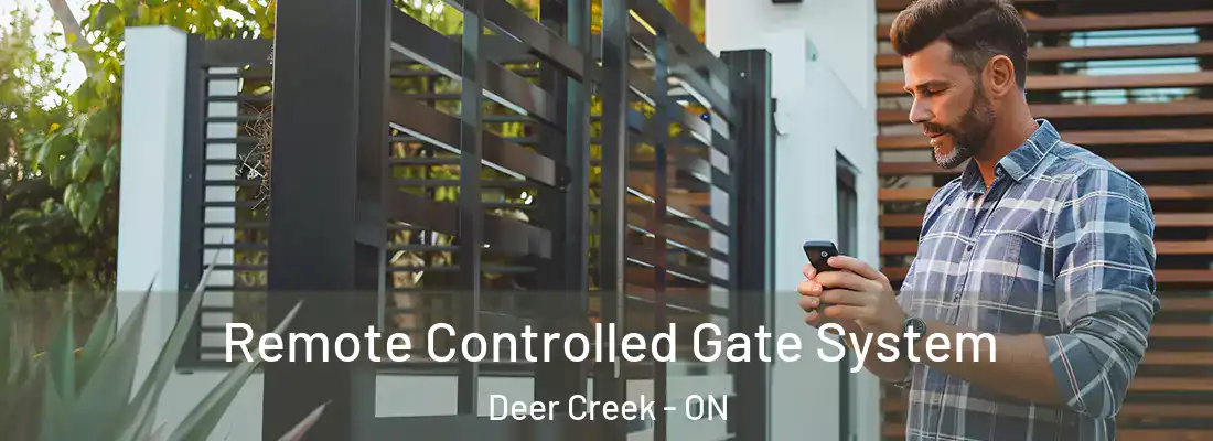  Remote Controlled Gate System Deer Creek - ON