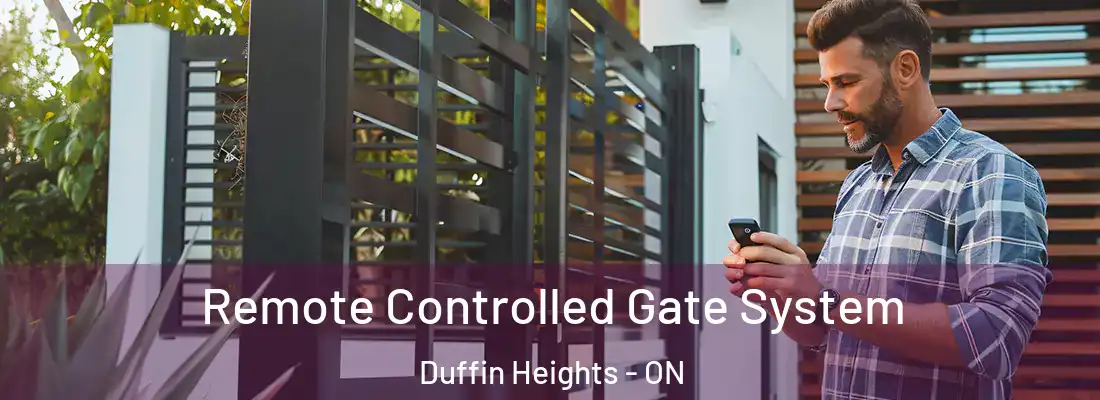  Remote Controlled Gate System Duffin Heights - ON
