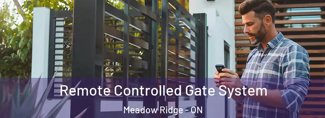  Remote Controlled Gate System Meadow Ridge - ON