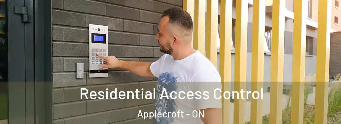  Residential Access Control Applecroft - ON