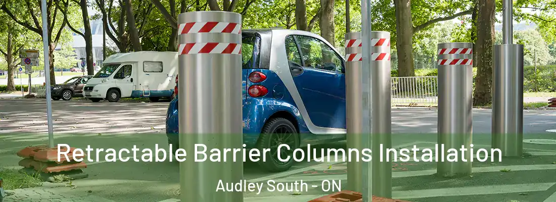  Retractable Barrier Columns Installation Audley South - ON