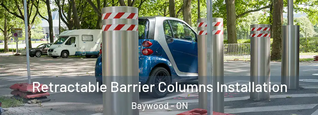  Retractable Barrier Columns Installation Baywood - ON