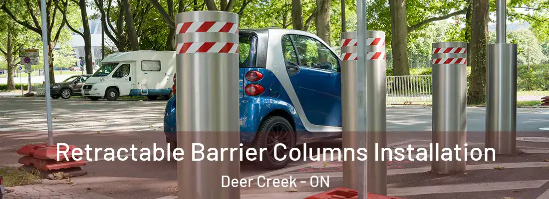  Retractable Barrier Columns Installation Deer Creek - ON