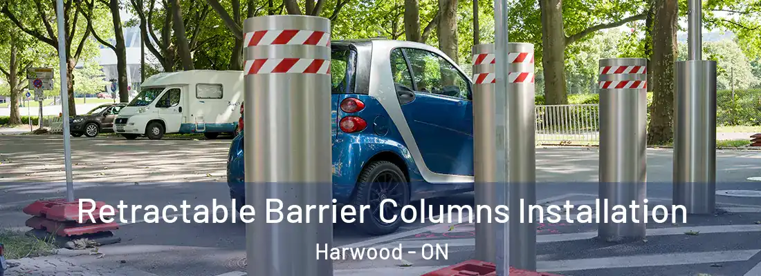  Retractable Barrier Columns Installation Harwood - ON