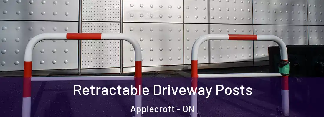  Retractable Driveway Posts Applecroft - ON