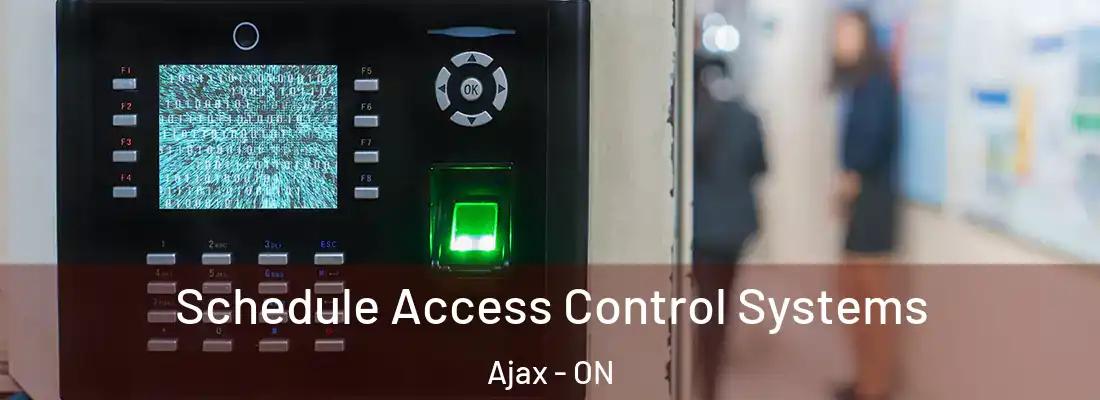 Schedule Access Control Systems Ajax - ON