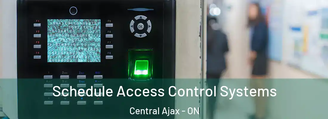  Schedule Access Control Systems Central Ajax - ON