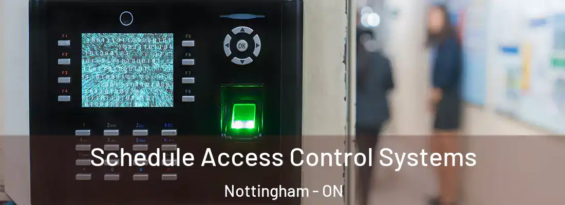  Schedule Access Control Systems Nottingham - ON
