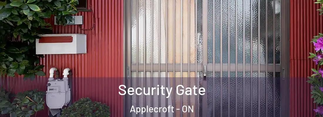  Security Gate Applecroft - ON