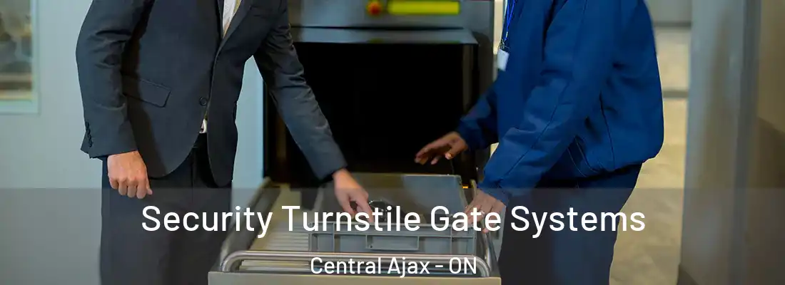  Security Turnstile Gate Systems Central Ajax - ON