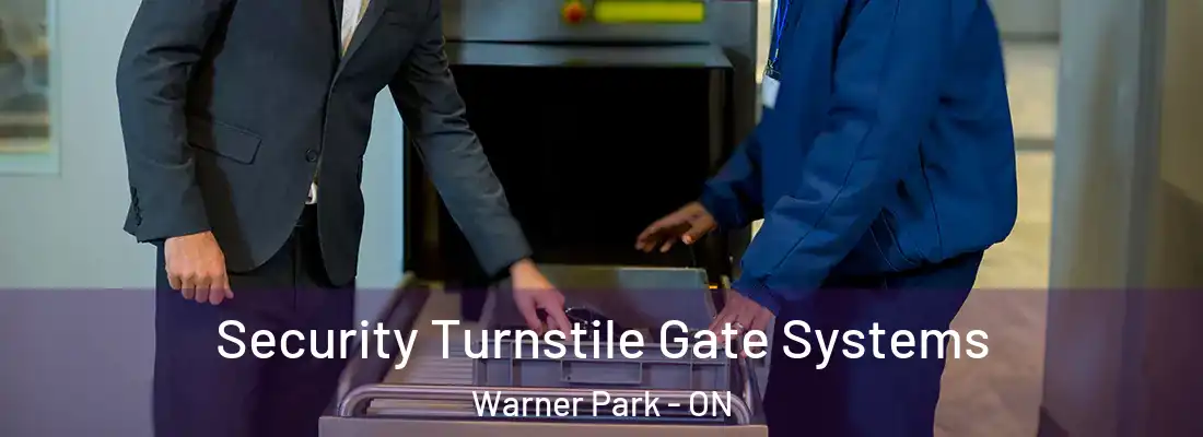  Security Turnstile Gate Systems Warner Park - ON
