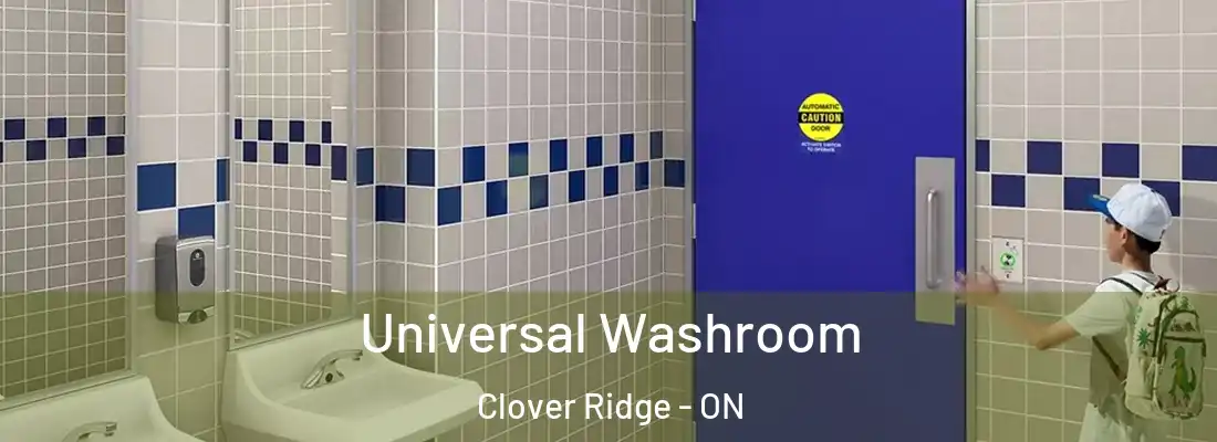  Universal Washroom Clover Ridge - ON