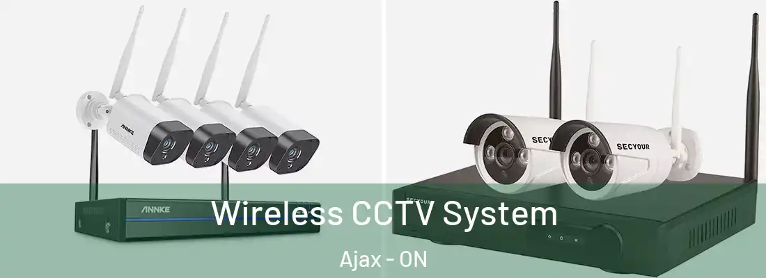  Wireless CCTV System Ajax - ON