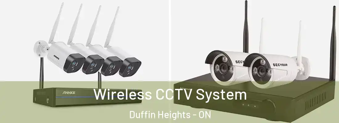  Wireless CCTV System Duffin Heights - ON